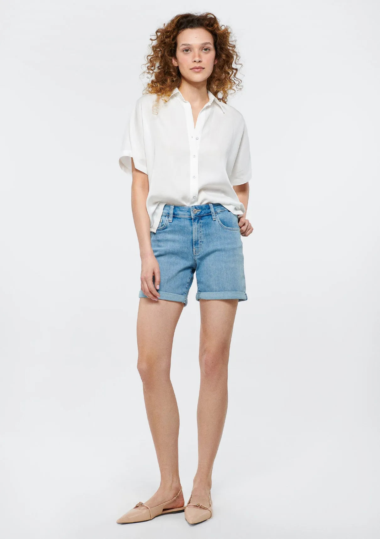 Pixie Shaded Vintage Jean Shorts