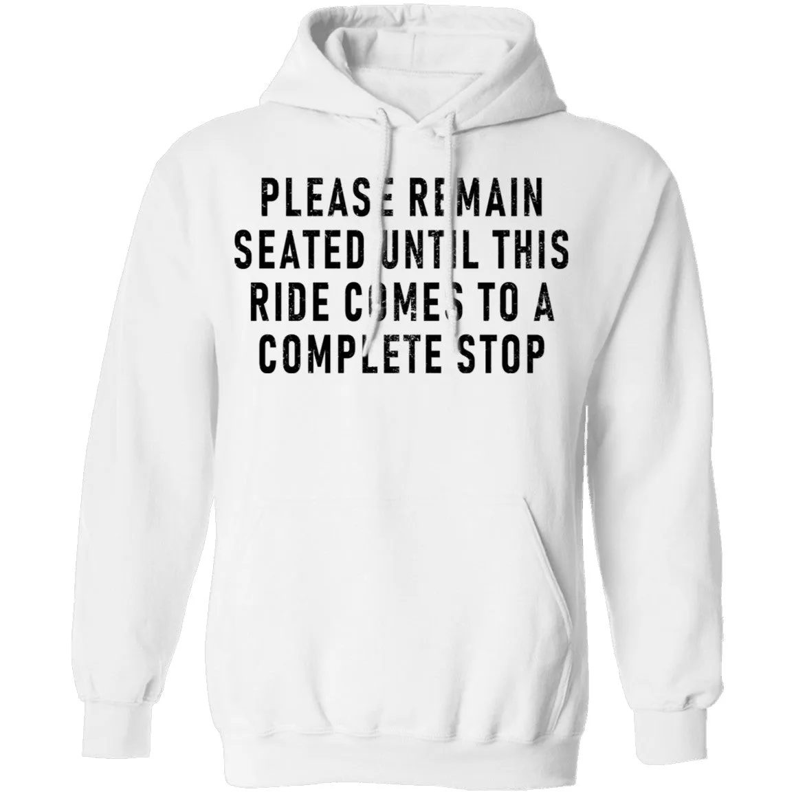 Please Remain Seated Until This RIde Comes To A Complete Stop T-Shirt