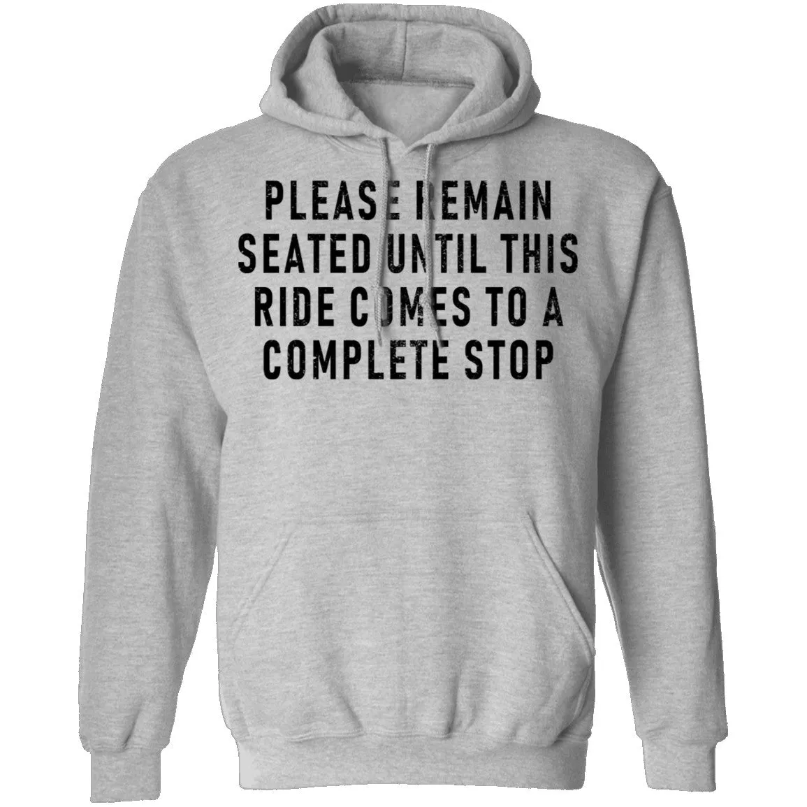 Please Remain Seated Until This RIde Comes To A Complete Stop T-Shirt