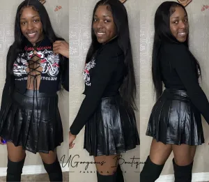 Pleated Skort