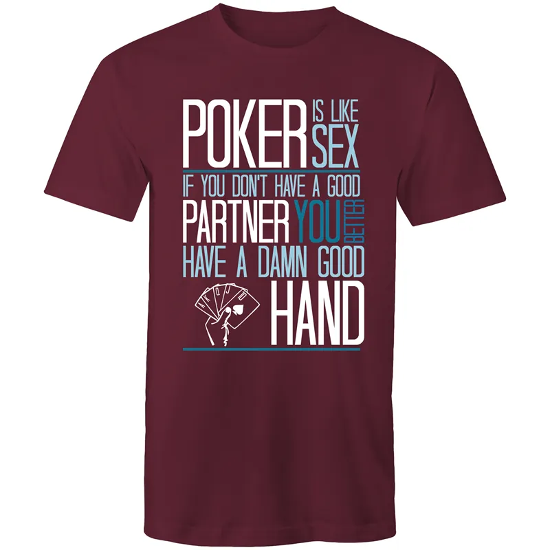Poker is like Sex T-Shirt