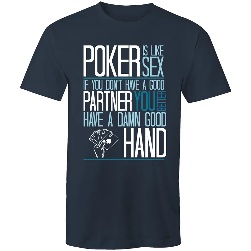Poker is like Sex T-Shirt