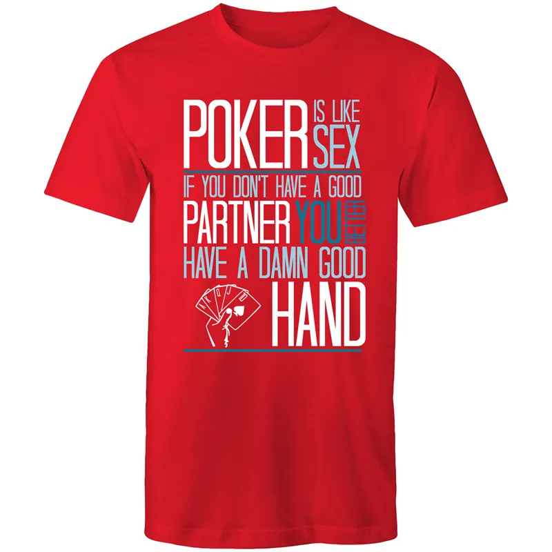Poker is like Sex T-Shirt