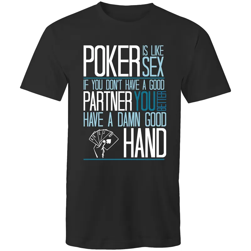 Poker is like Sex T-Shirt