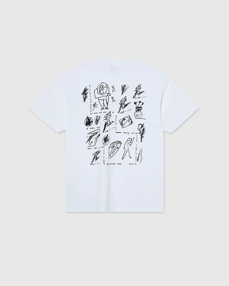 Polar Tee - Sad At Times - White