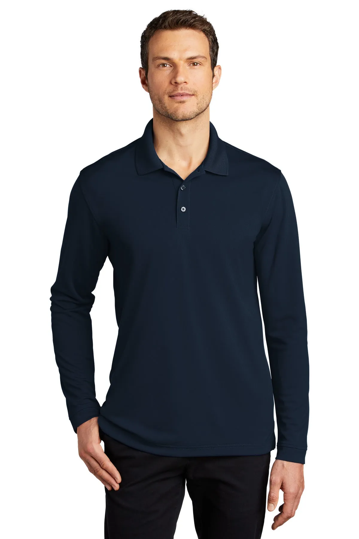 Port Authority ¨ Dry Zone ¨ UV Micro-Mesh Long Sleeve Polo K110LS