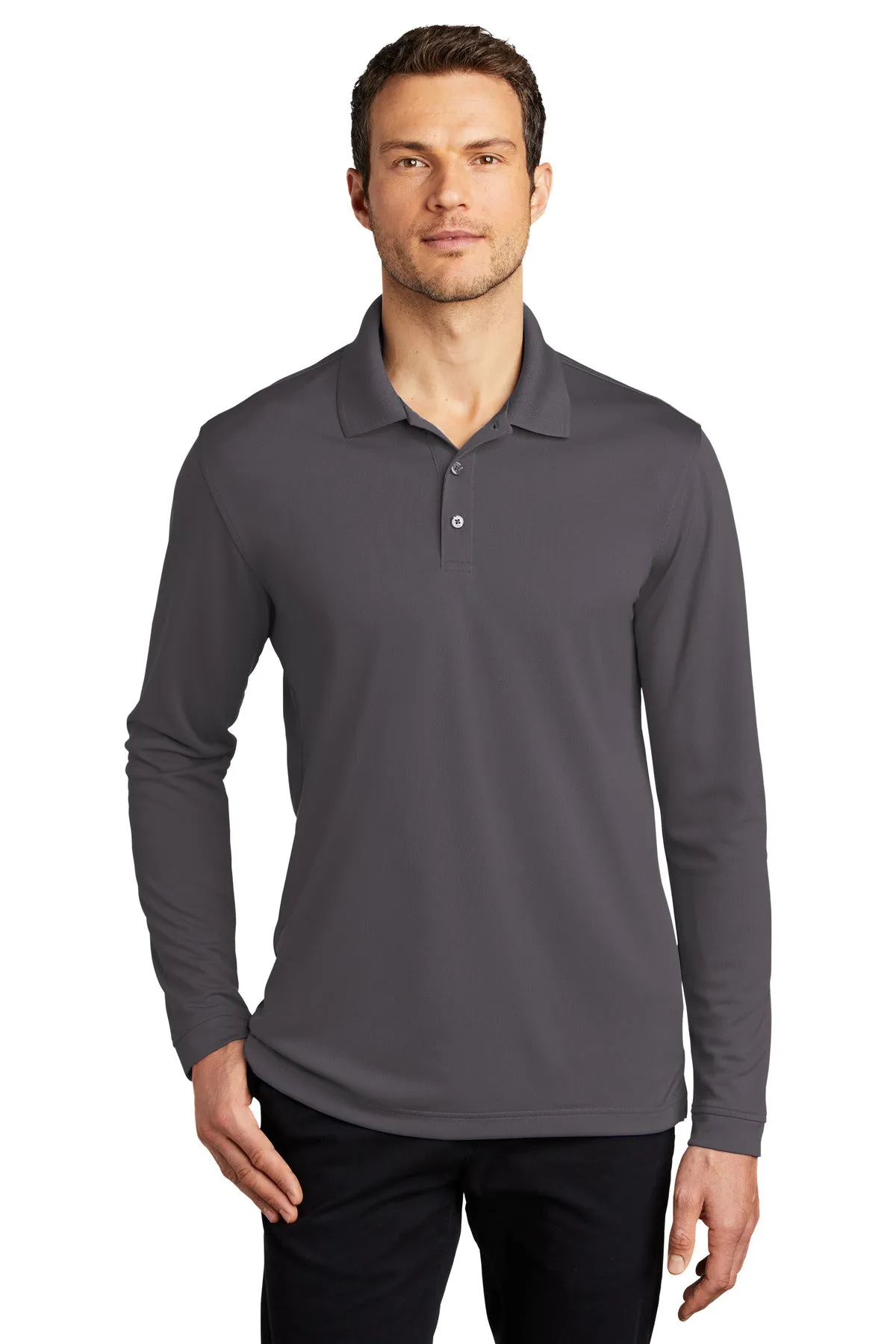 Port Authority ¨ Dry Zone ¨ UV Micro-Mesh Long Sleeve Polo K110LS