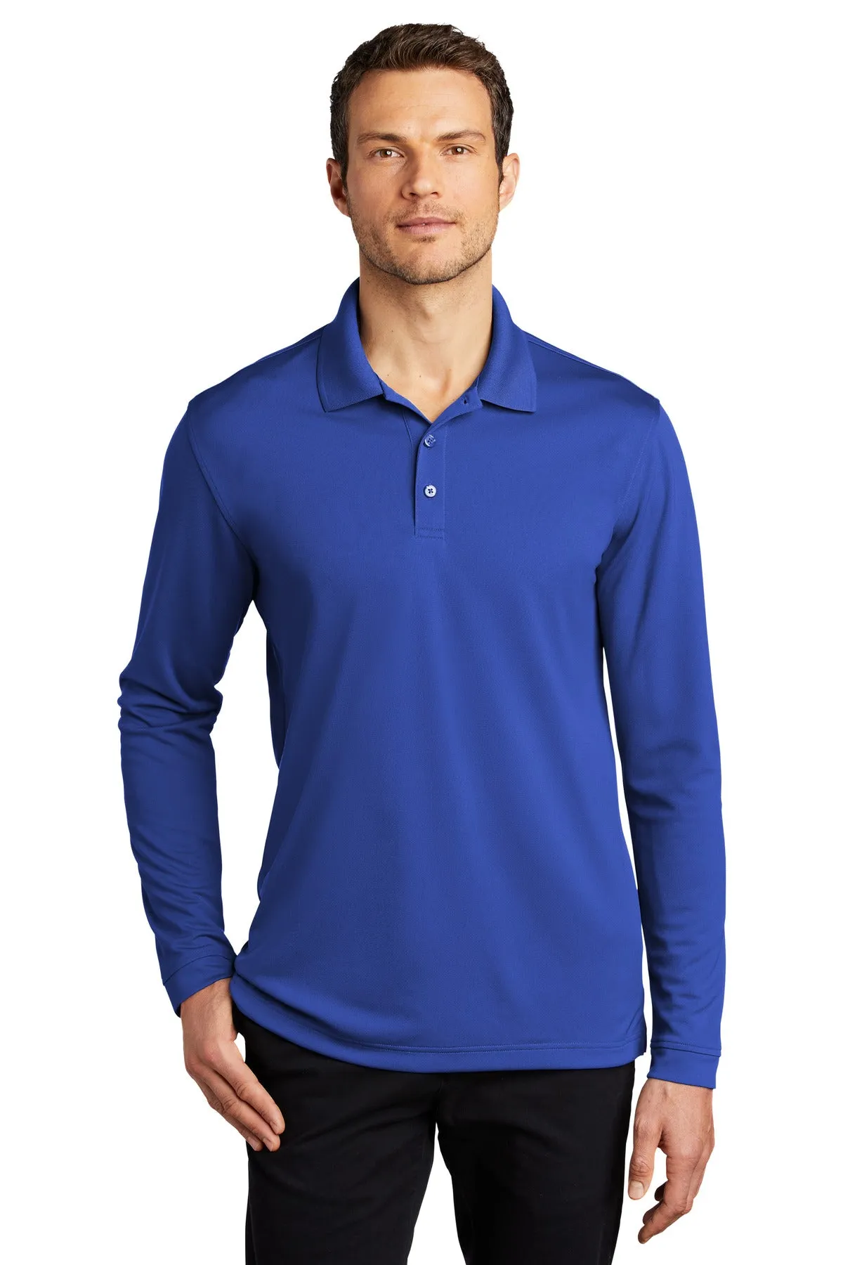 Port Authority ¨ Dry Zone ¨ UV Micro-Mesh Long Sleeve Polo K110LS