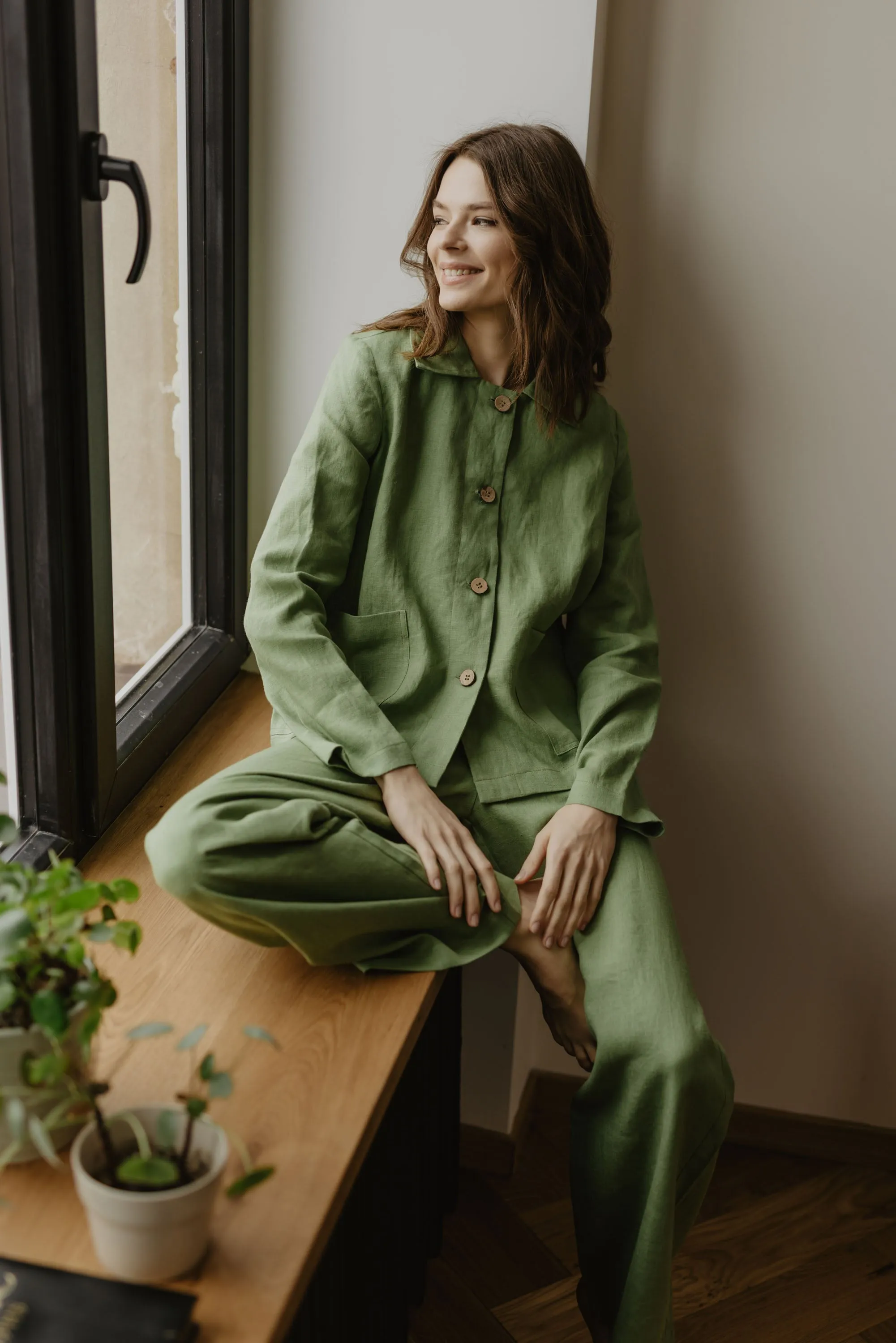 Preila Linen Jacket