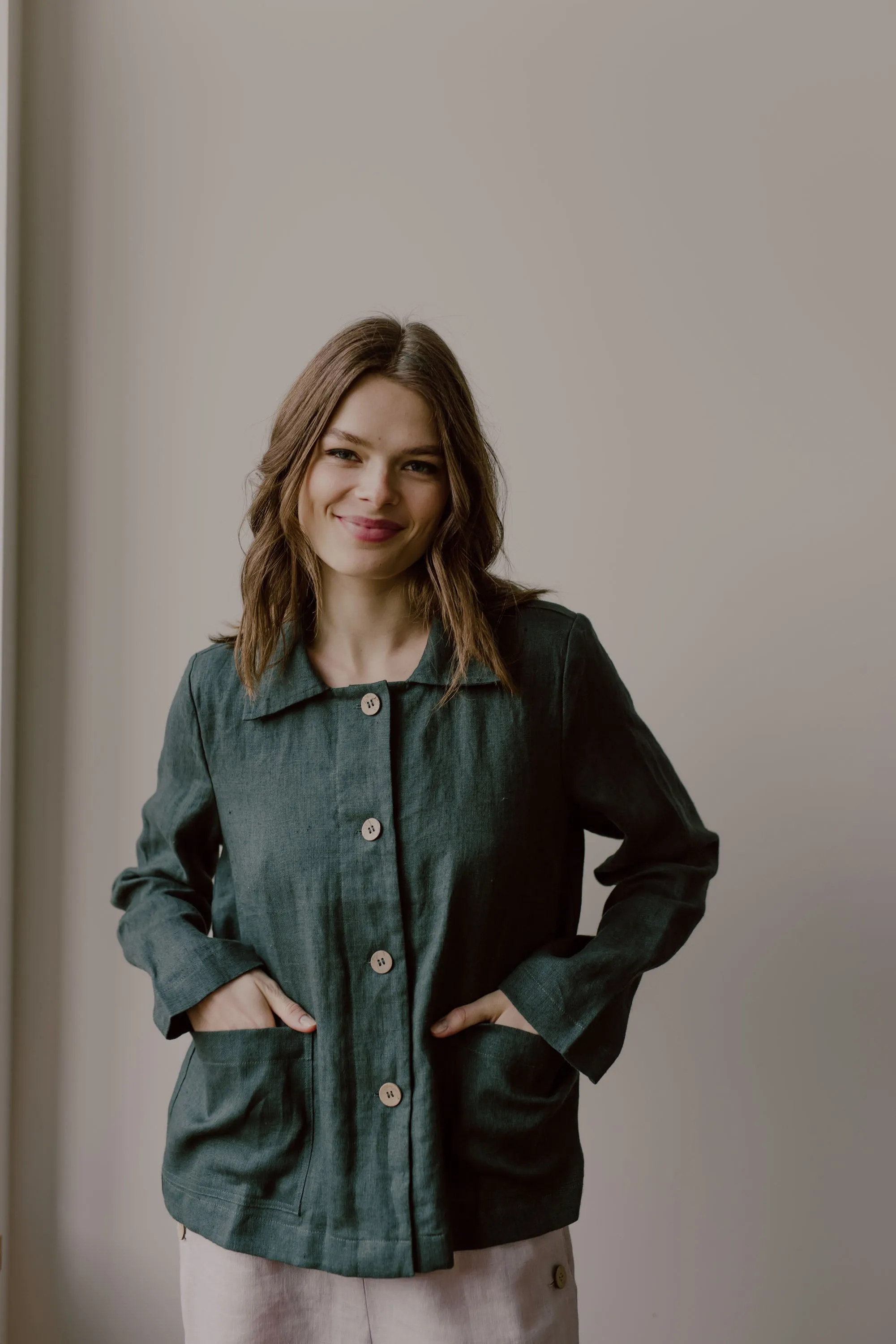 Preila Linen Jacket