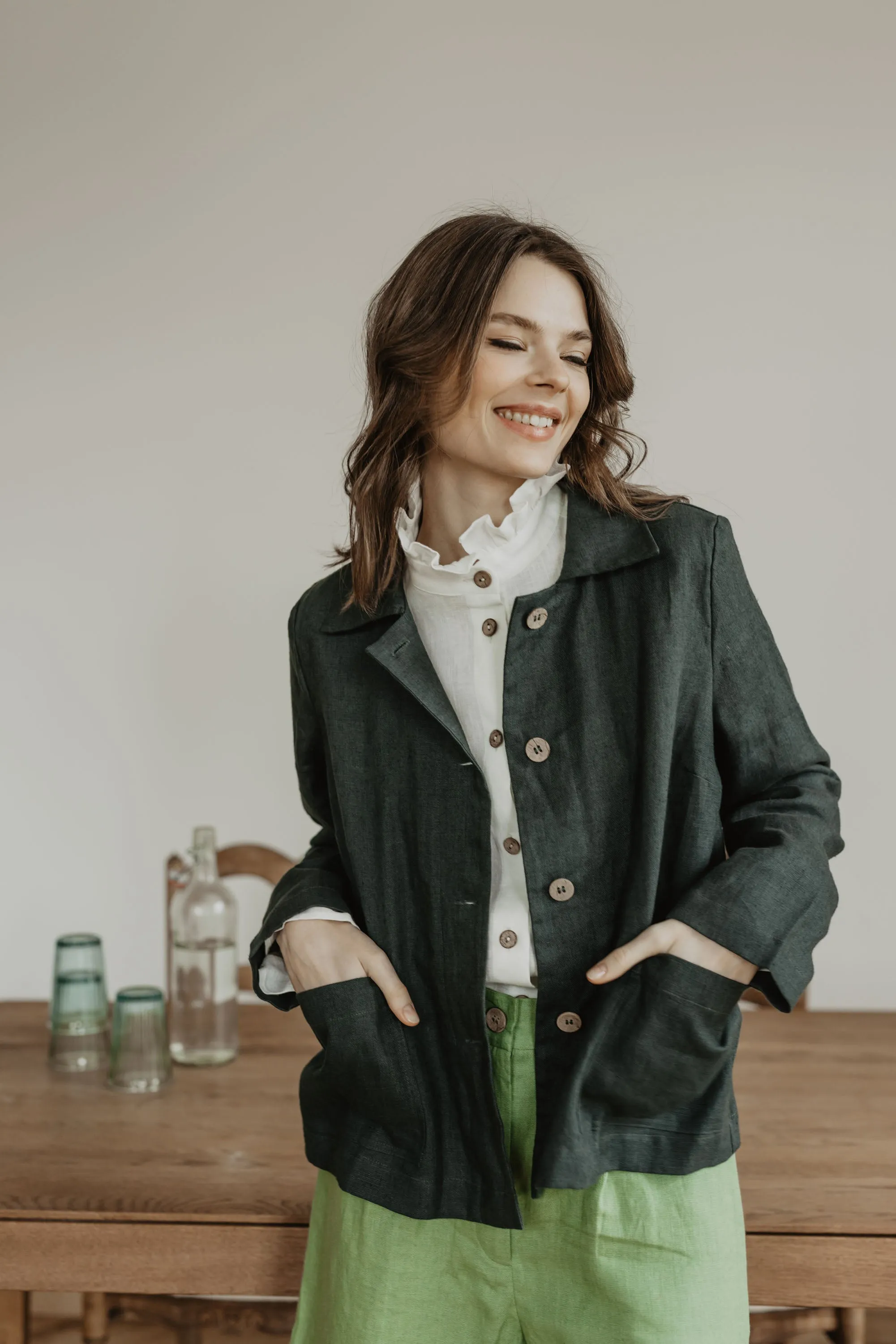Preila Linen Jacket