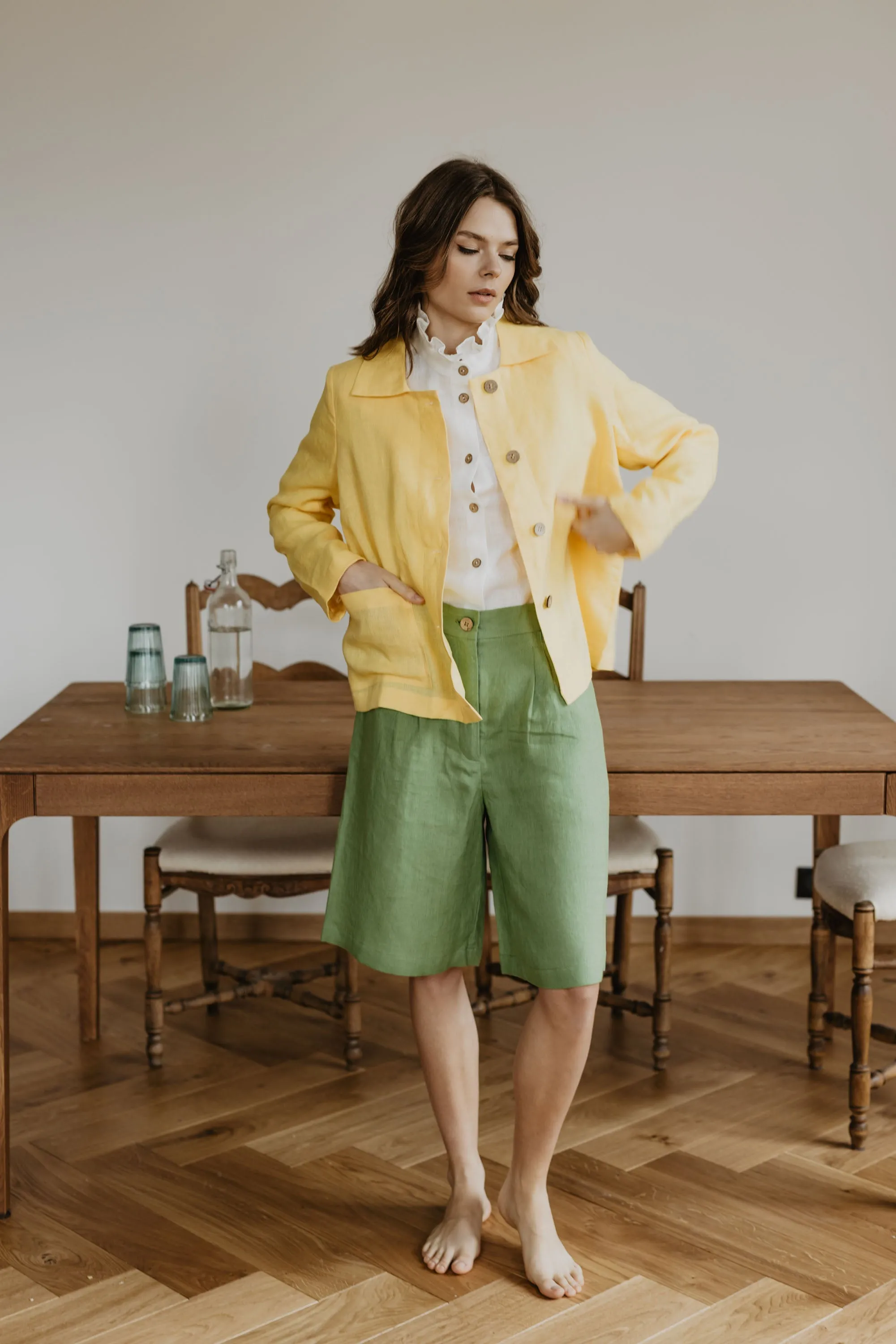 Preila Linen Jacket