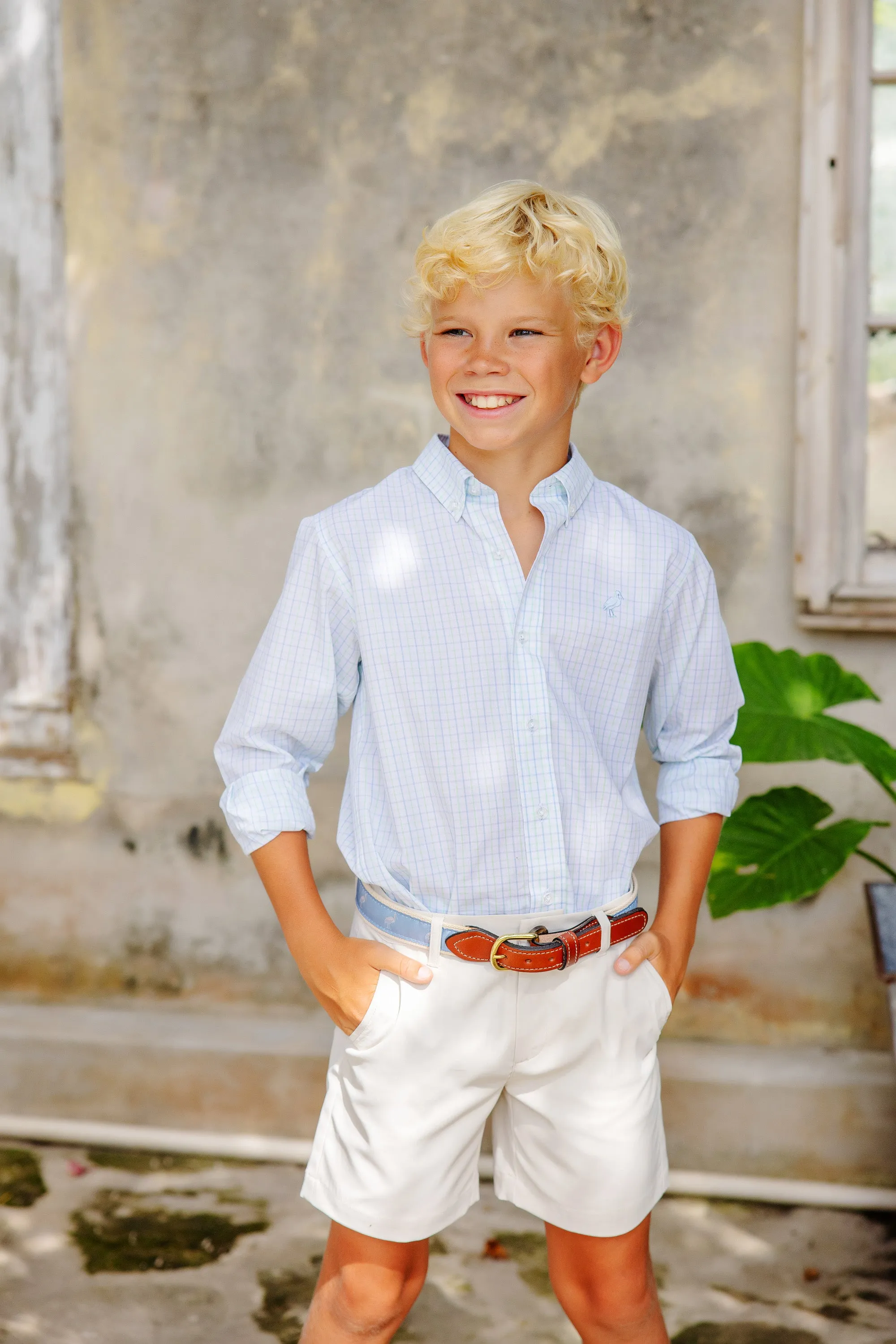 Prepletic™ Charlie's Chinos - Saratoga Stone with Saratoga Stone Stork