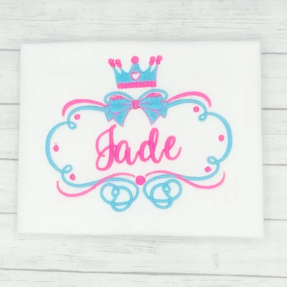 Princess Frame Blue/Pink Bodysuit