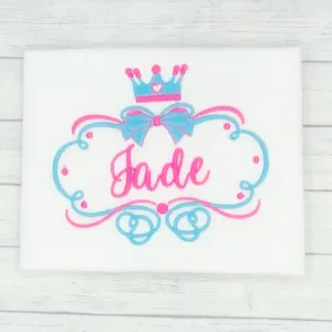 Princess Frame Blue/Pink Bodysuit