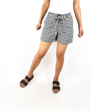 Princess Highway blue gingham shorts size 8
