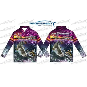 PROFISHENT SUBLIMATED LONG SLEEVE FISHING SHIRT UV30 