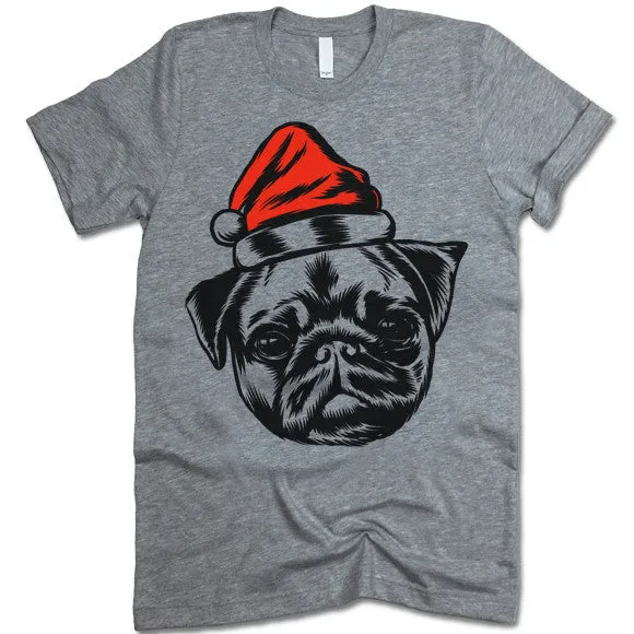 Pug Christmas T-Shirt