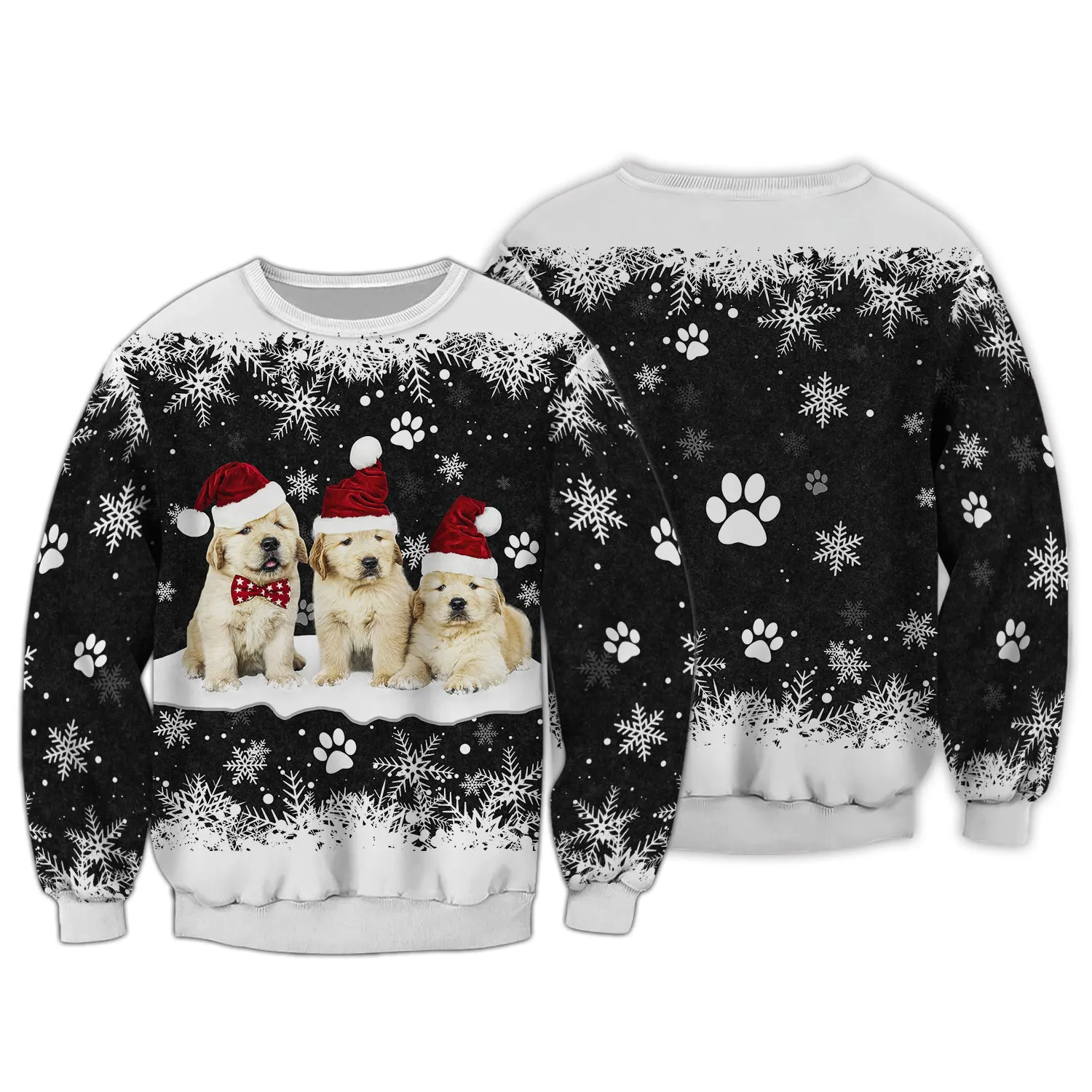 Puppy Golden Retriever 3D All Over Printed Shirts