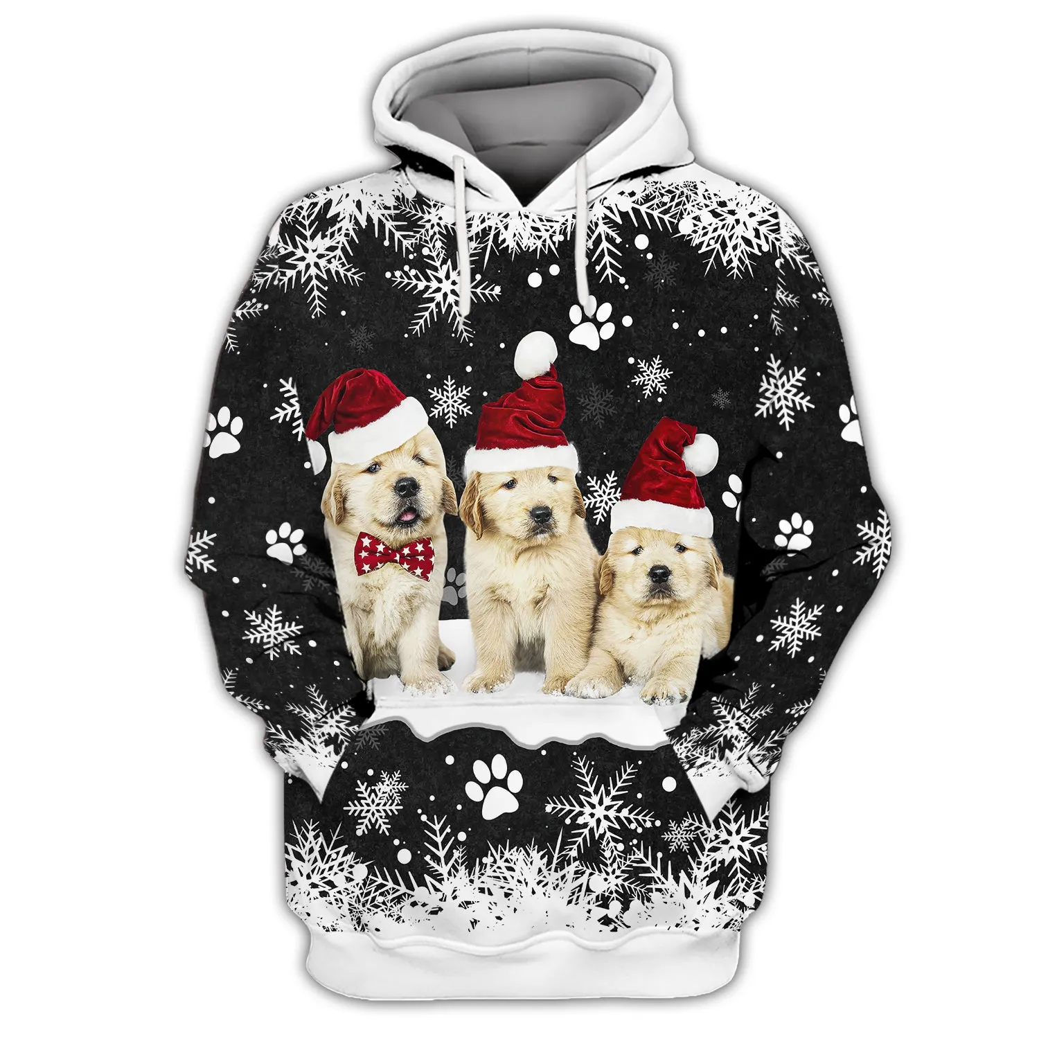 Puppy Golden Retriever 3D All Over Printed Shirts