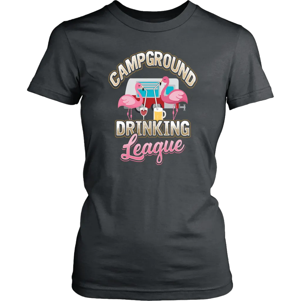 "Campground Drinking League" - Shirts and Hoodies