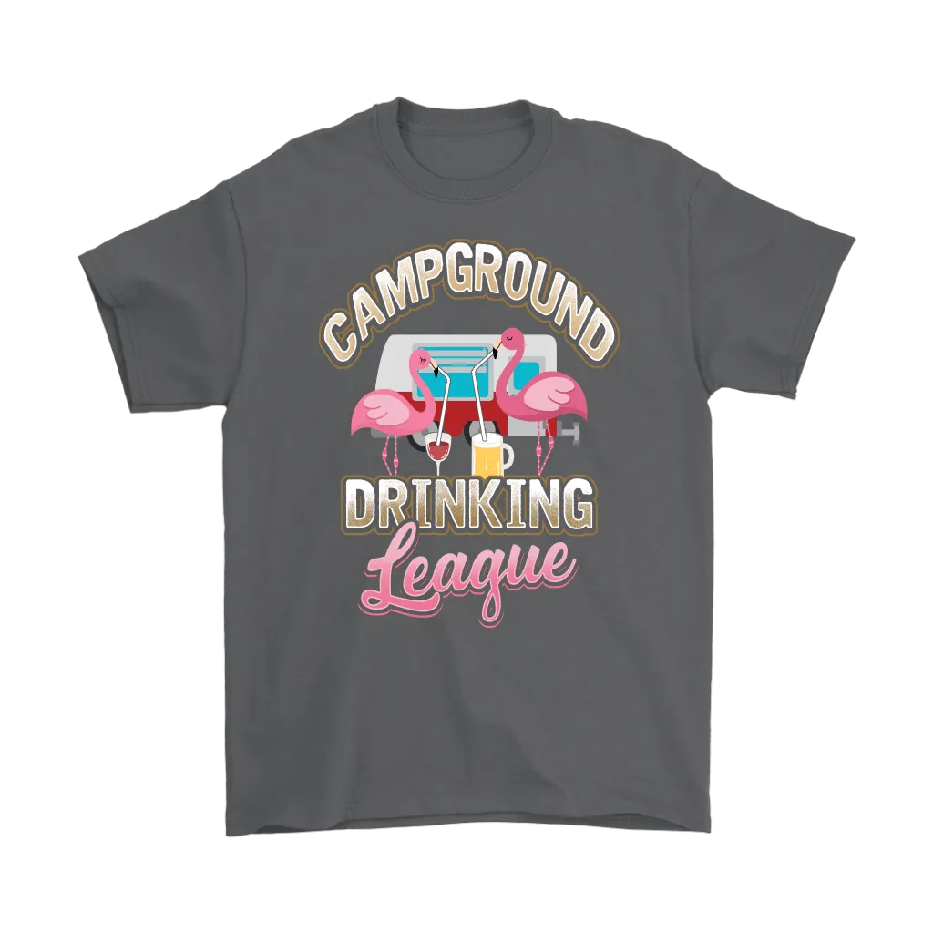 "Campground Drinking League" - Shirts and Hoodies
