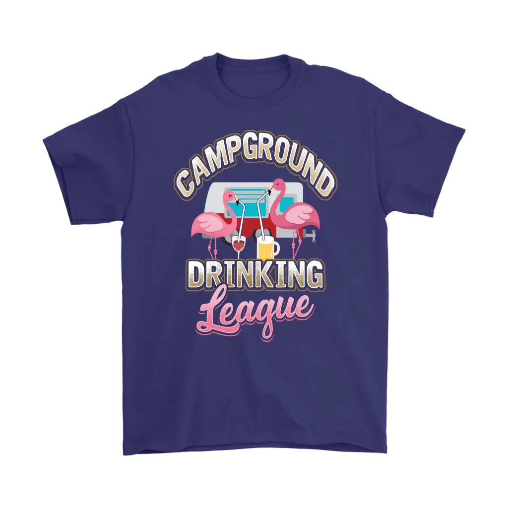 "Campground Drinking League" - Shirts and Hoodies