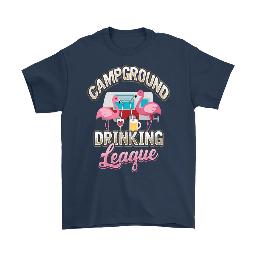 "Campground Drinking League" - Shirts and Hoodies