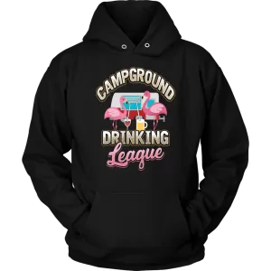 "Campground Drinking League" - Shirts and Hoodies