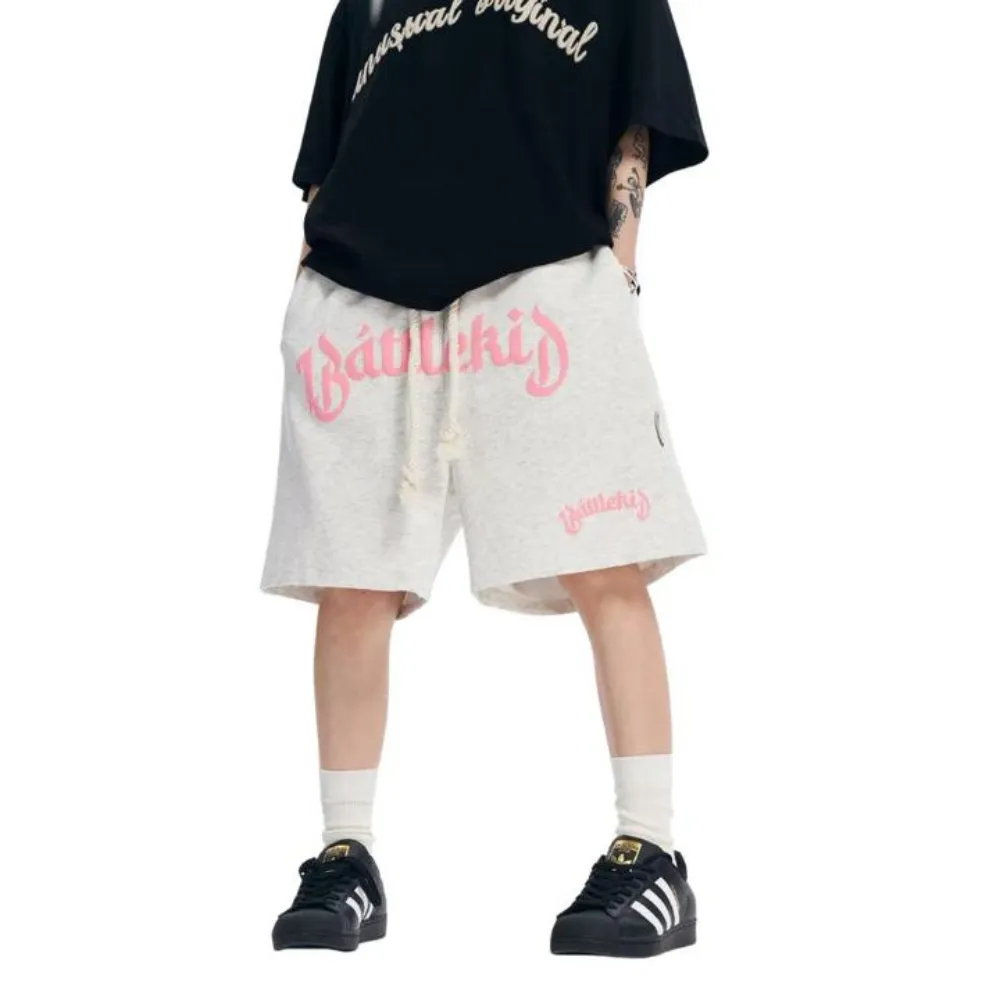 "Hip Hop Gothic Letter Street" Shorts