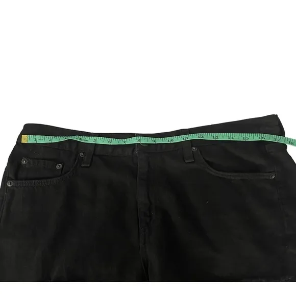 RAG &amp; Bone Black Cut Off Raw Hem Jean Shorts Size 31