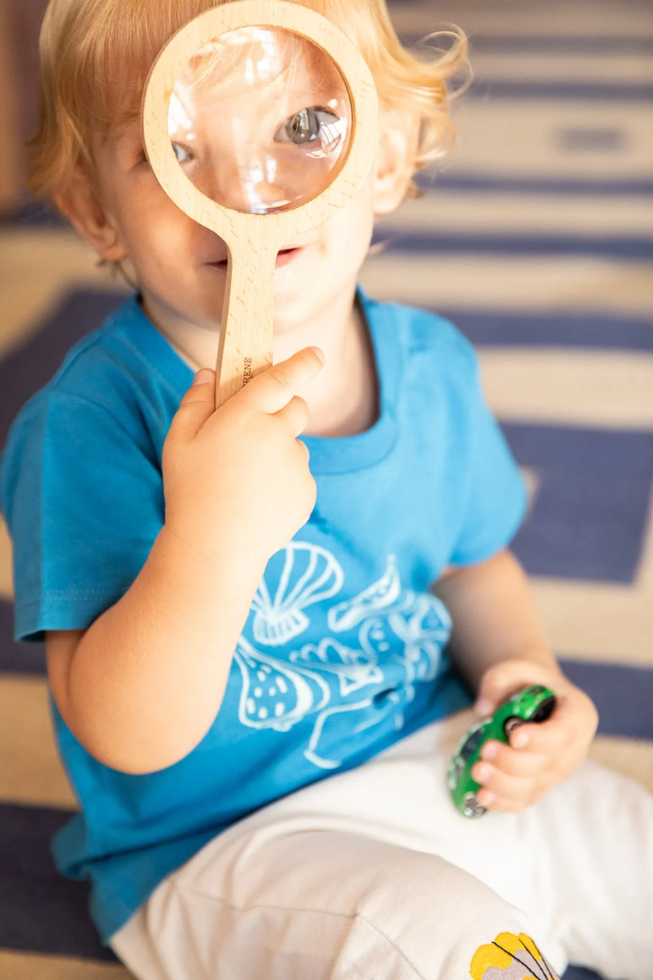 Recycled Cotton Seashell Baby T-shirt
