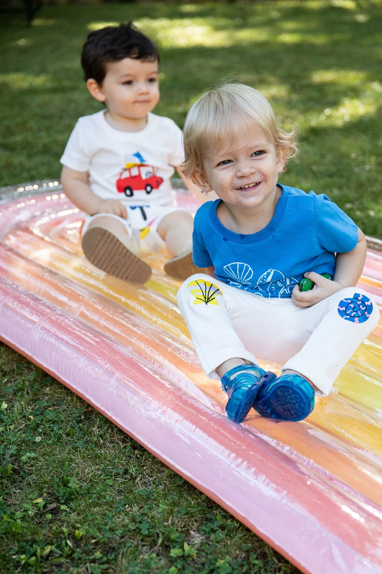 Recycled Cotton Seashell Baby T-shirt