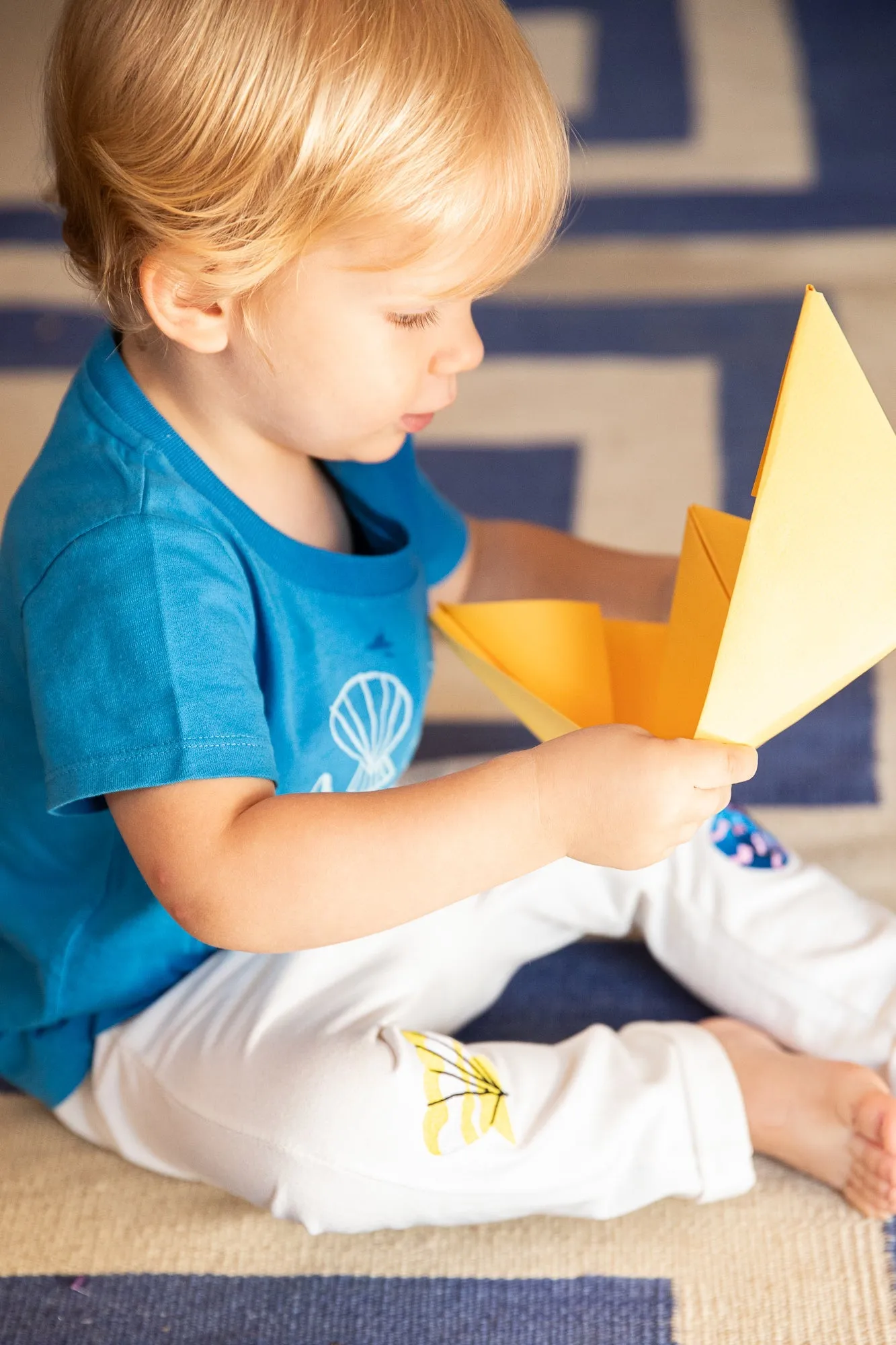 Recycled Cotton Seashell Baby T-shirt