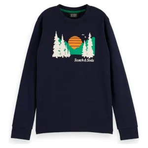 Regular-Fit Long Sleeve Tee - Night