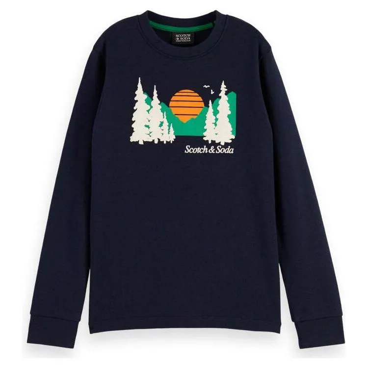Regular-Fit Long Sleeve Tee - Night