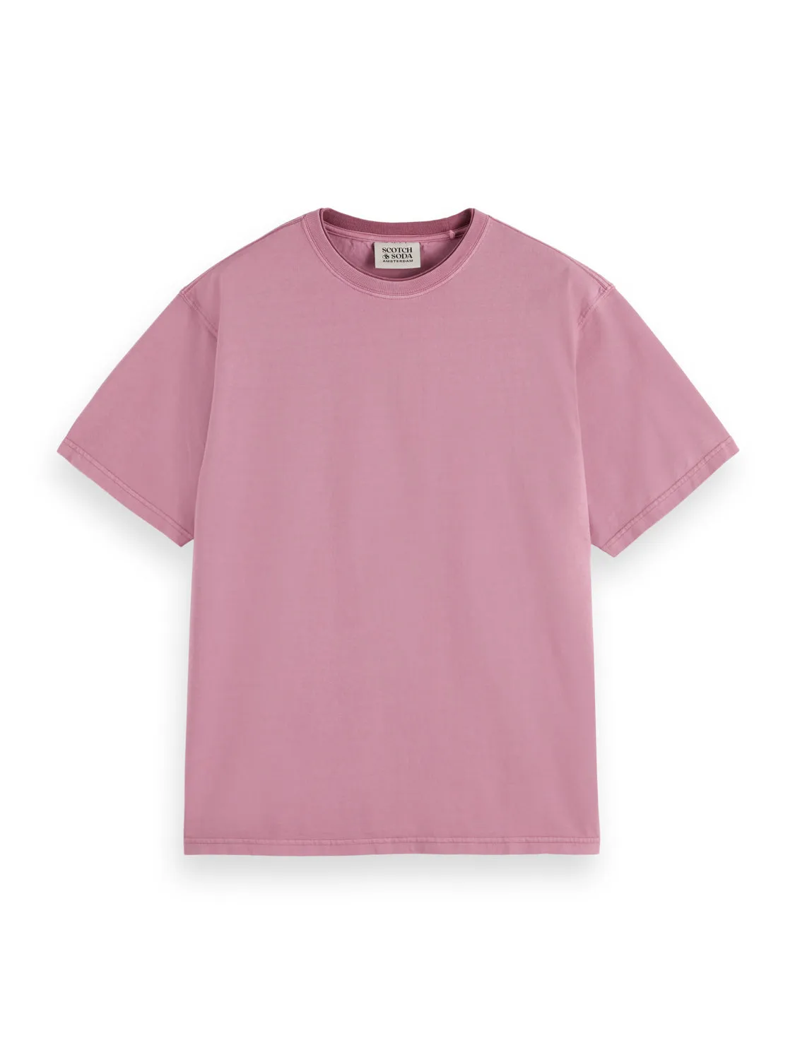 Relaxed Fit 3 Crosses T-Shirt - Cadillac Pink