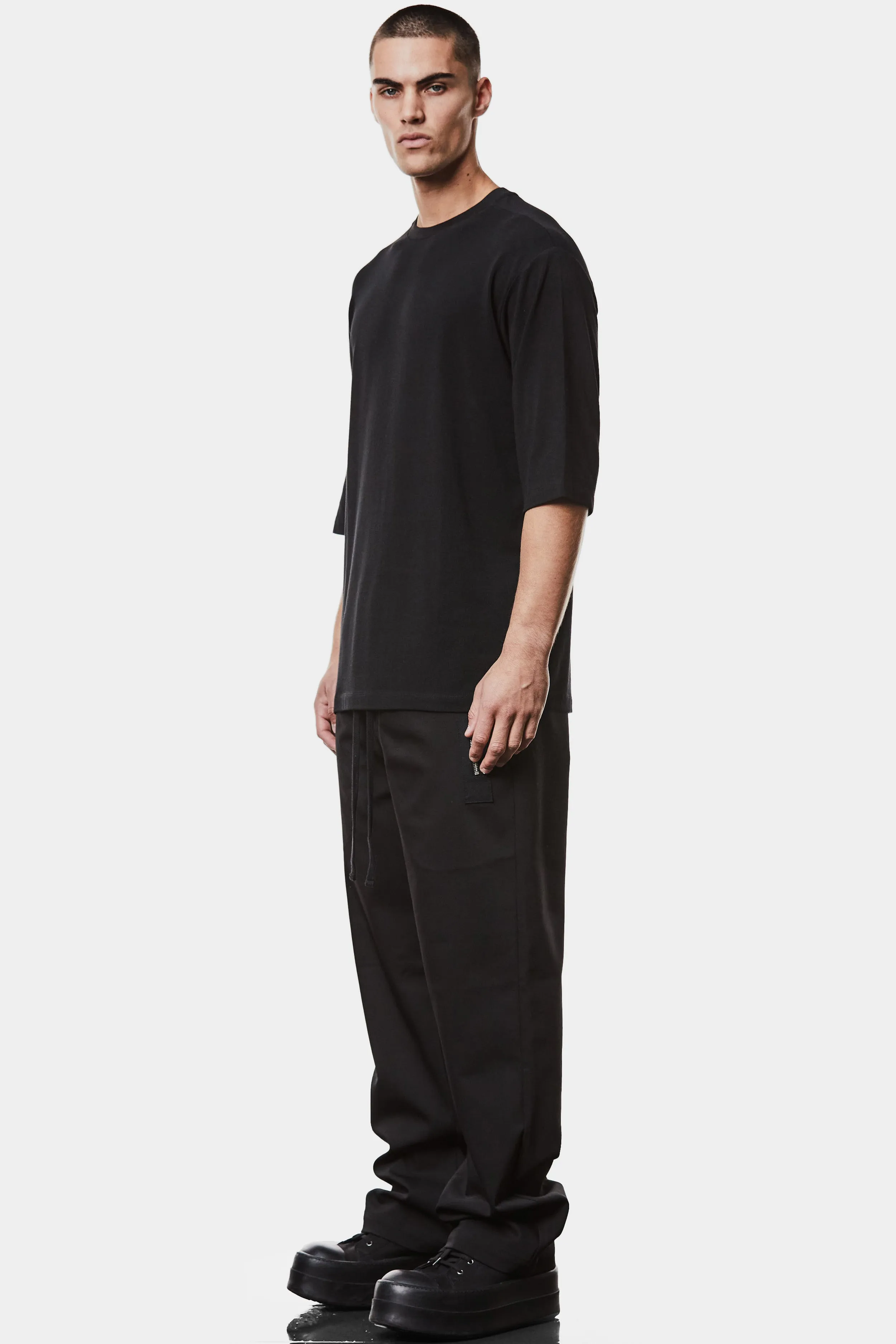 Relaxed fit cotton modal t-shirt