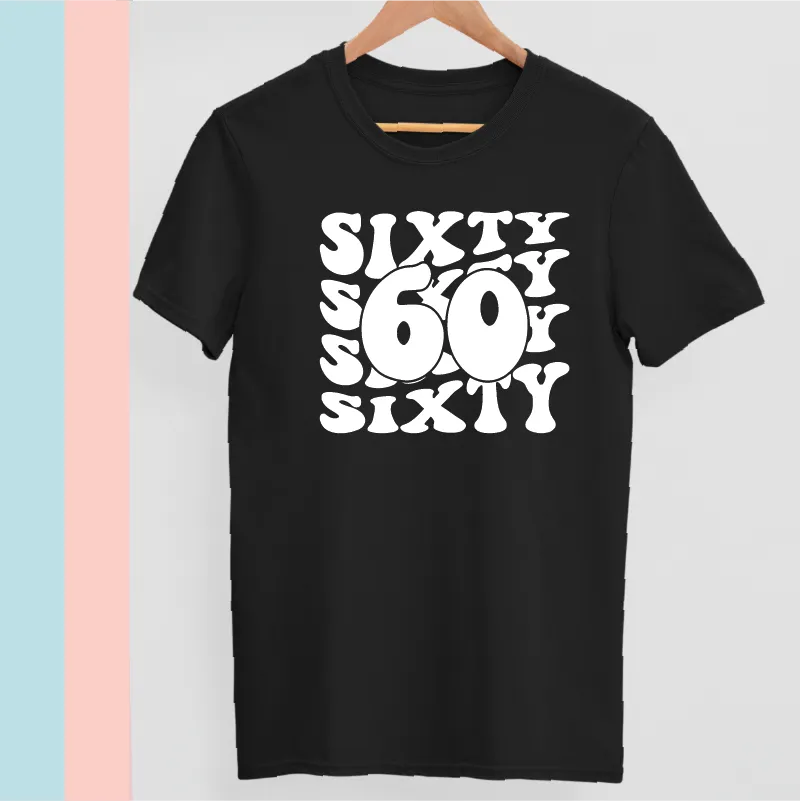 Retro 60th Birthday T-shirt