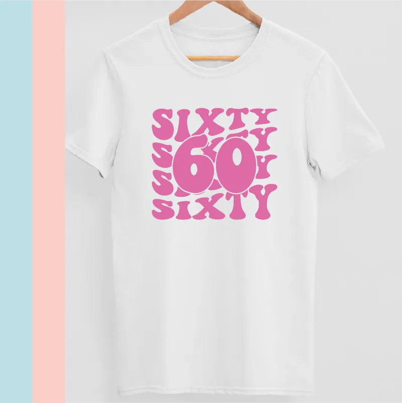 Retro 60th Birthday T-shirt