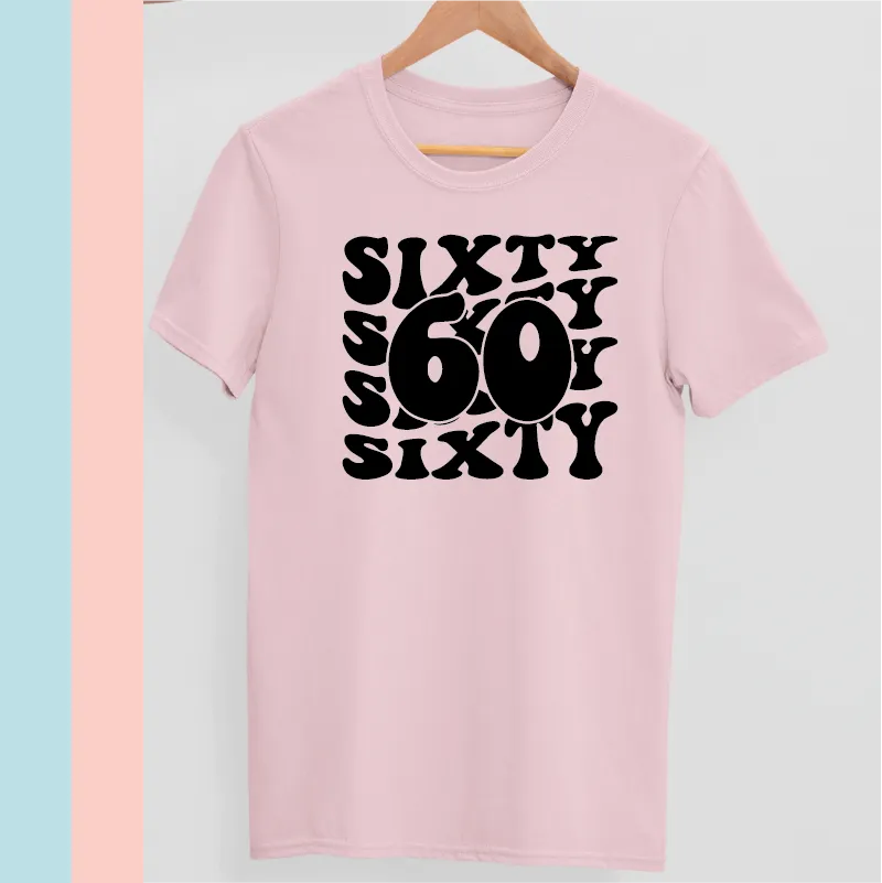 Retro 60th Birthday T-shirt
