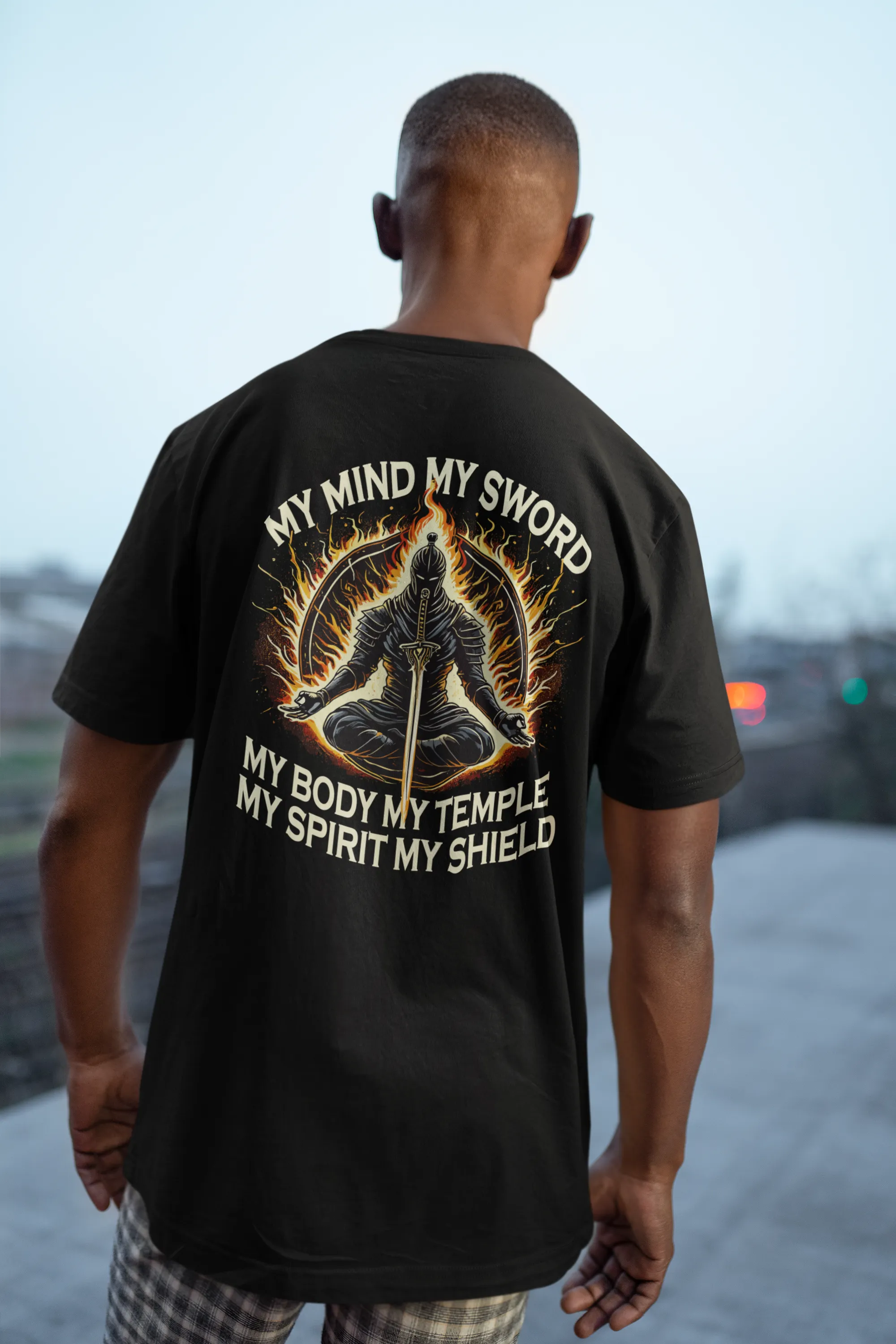 Rise Sovereign Gym T-Shirt - Spiritual Warrior