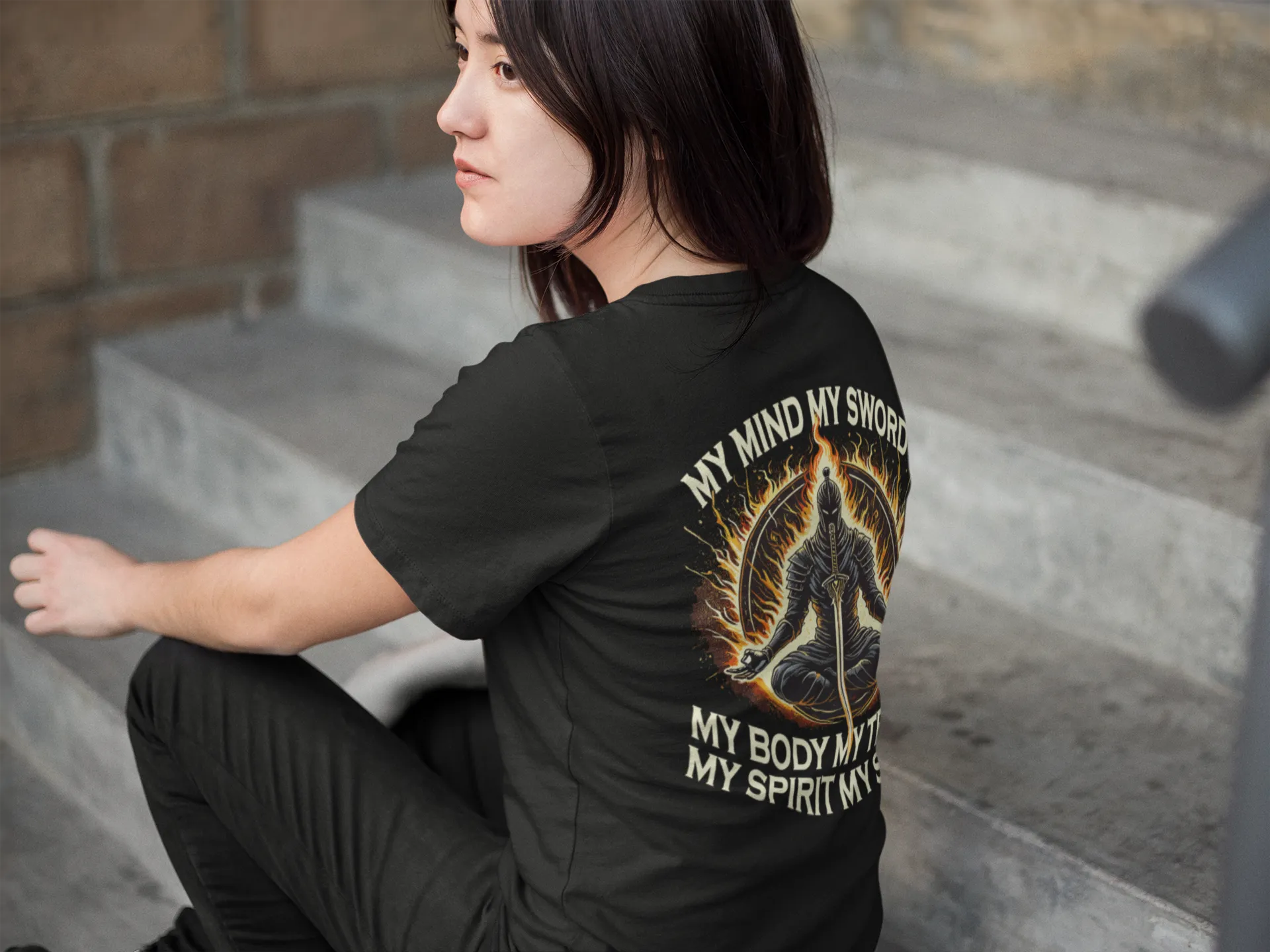 Rise Sovereign Gym T-Shirt - Spiritual Warrior