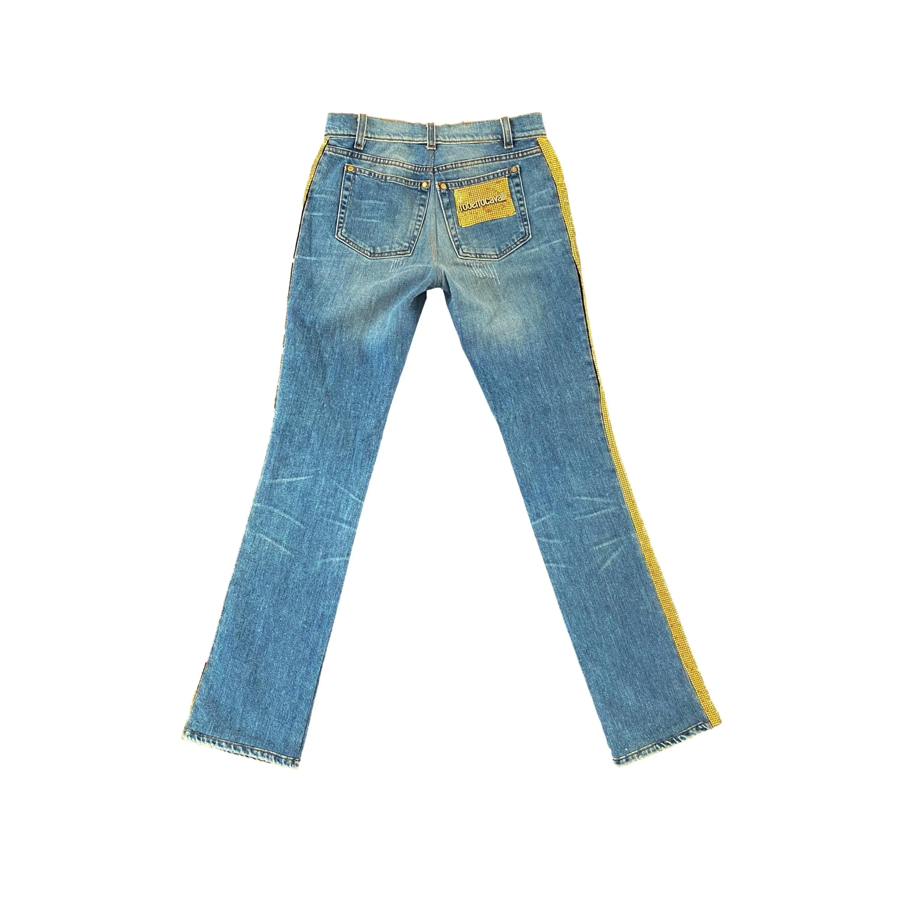 Roberto Cavalli Studded Jeans