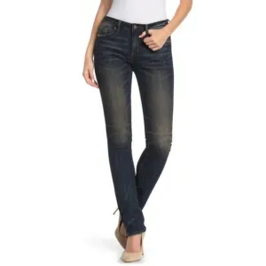 Rock Revival Cuffed Straight Leg Jeans