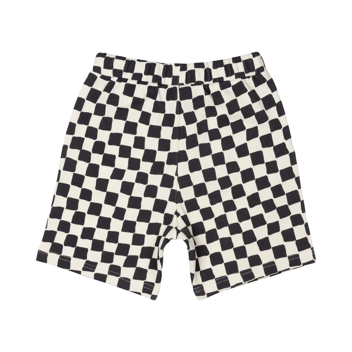 ROCK YOUR BABY BLACK CHECKER SHORTS