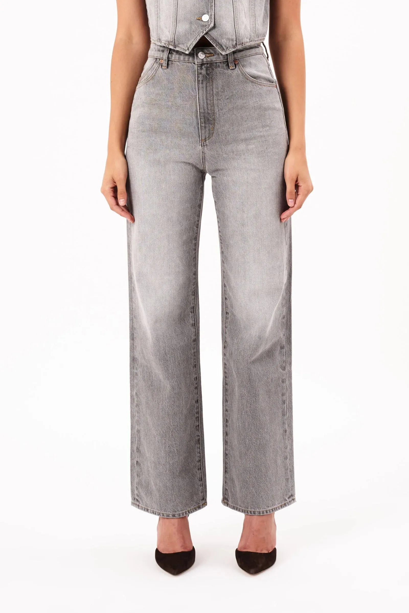 Rolla's - Heidi Jean (Stone Grey)