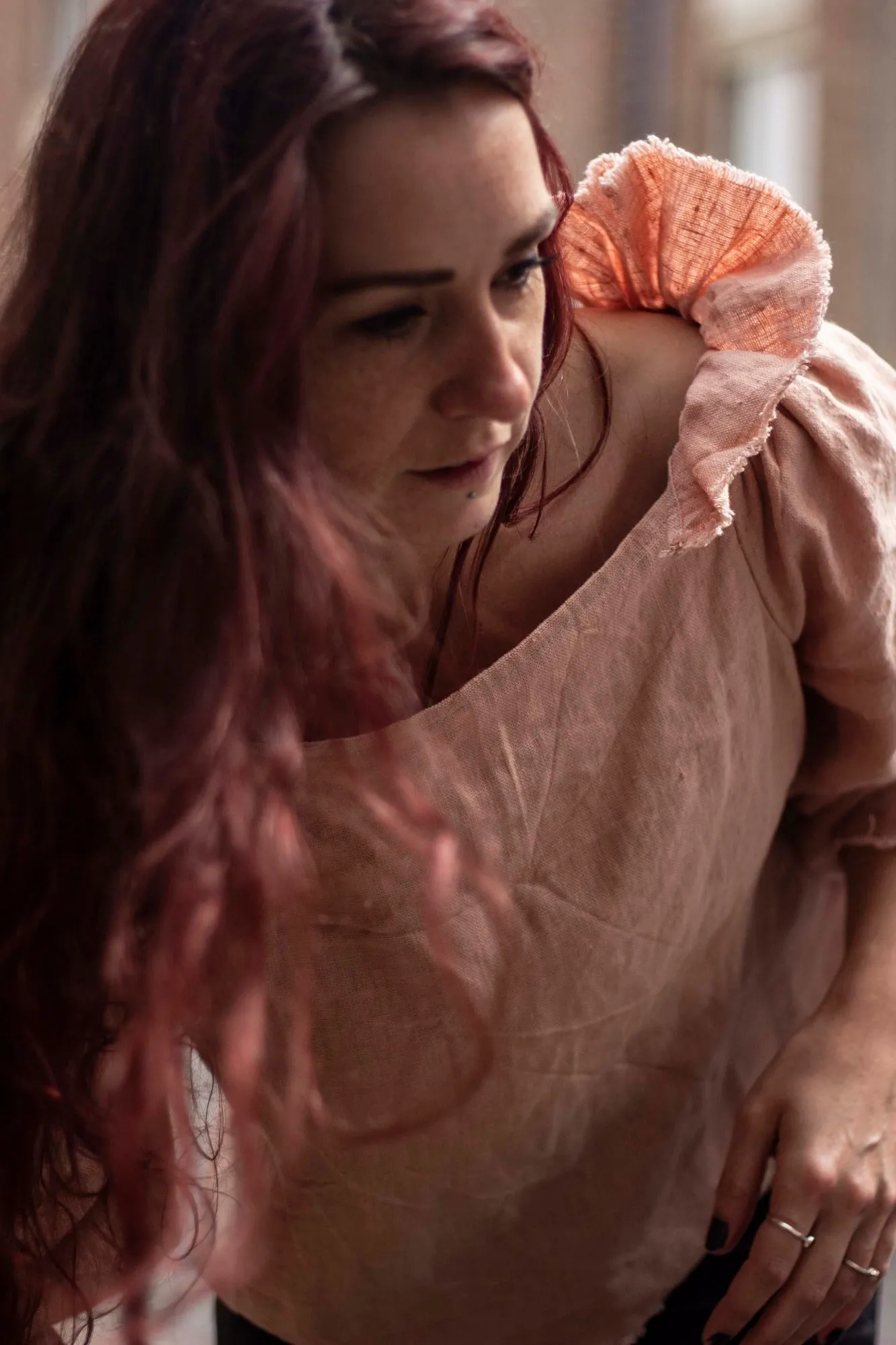 Rosalind 83' 100% Linen Top