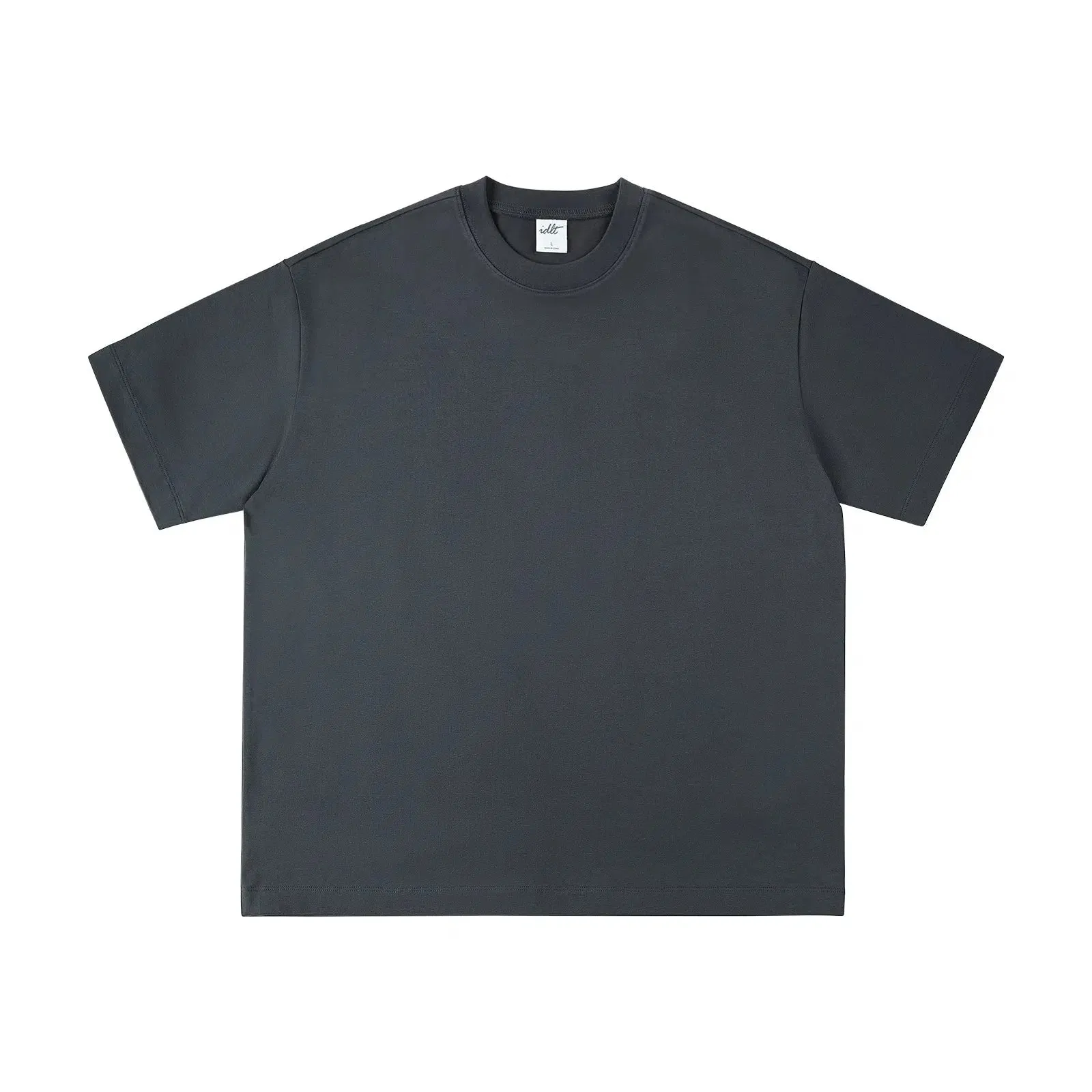 Round Neck Solid Color T-shirt