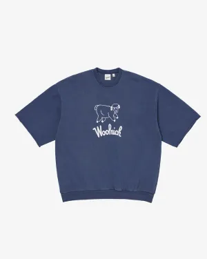 Run Sheep S/S Sweatshirt - Navy